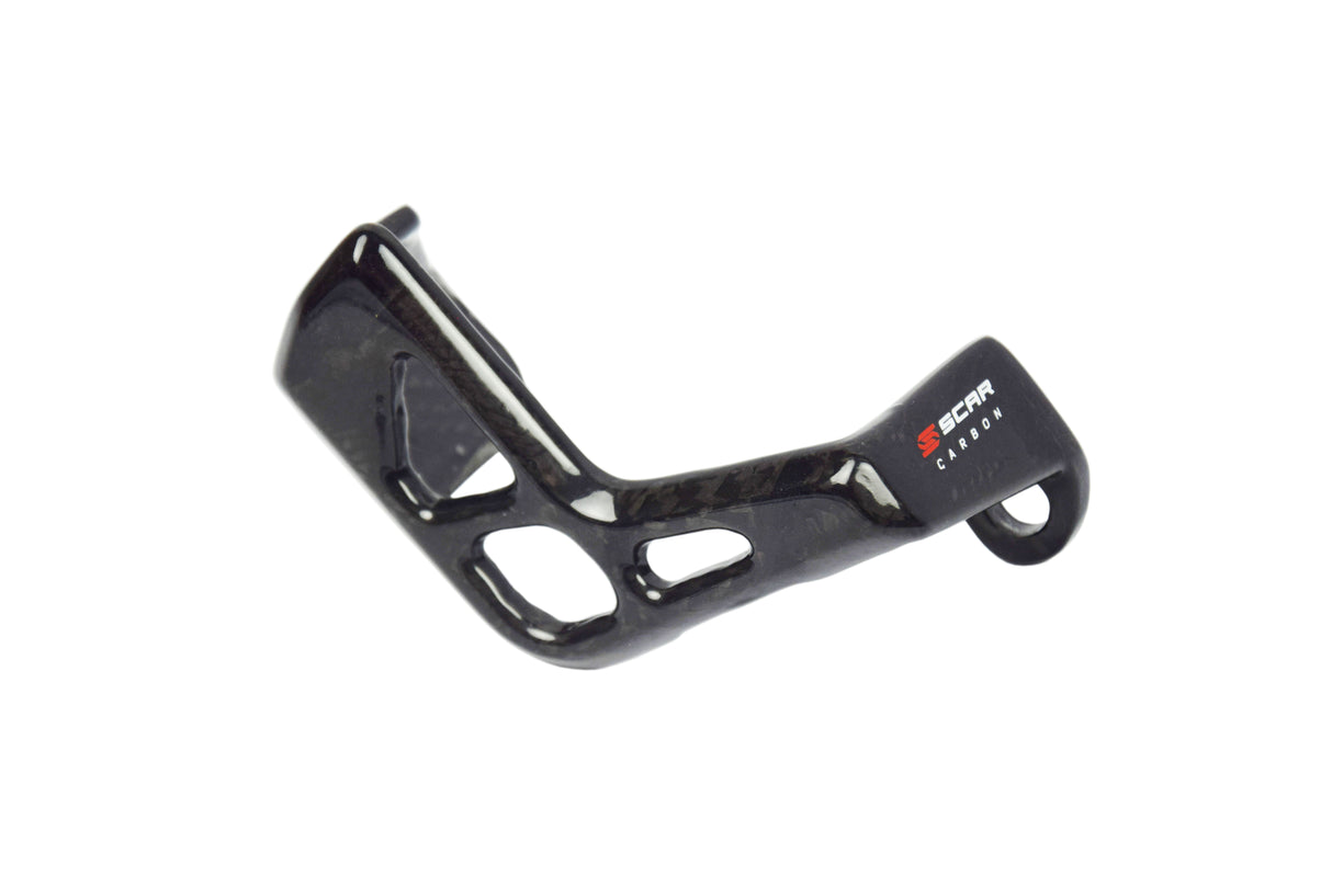 SCAR Racing Rear Caliper Guard Carbon 2004-2026 Suzuki DR RM RMX 125 250 400 450 Z SM