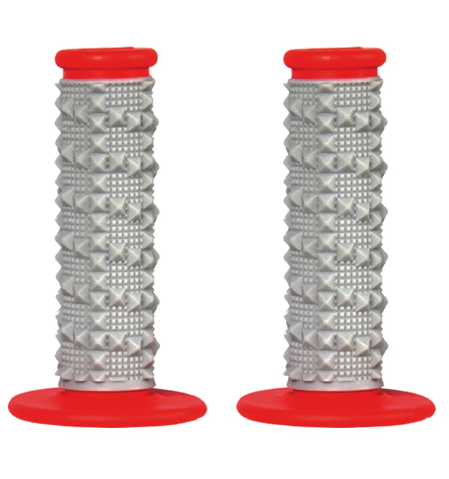 SCAR Racing Dual Density Grips Red X2R Diamond Half Waffle Soft Compound