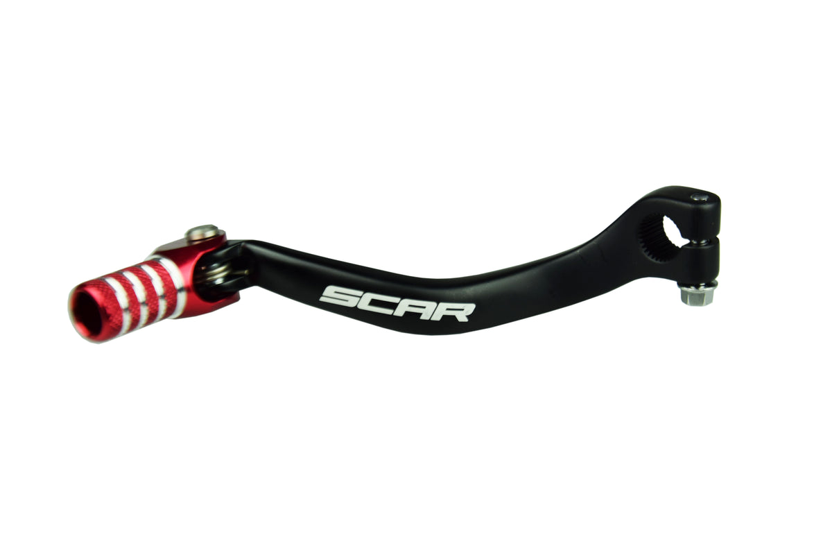 SCAR Racing Gear Shift Lever Red Tip 1993-2007 Honda CR 250 R