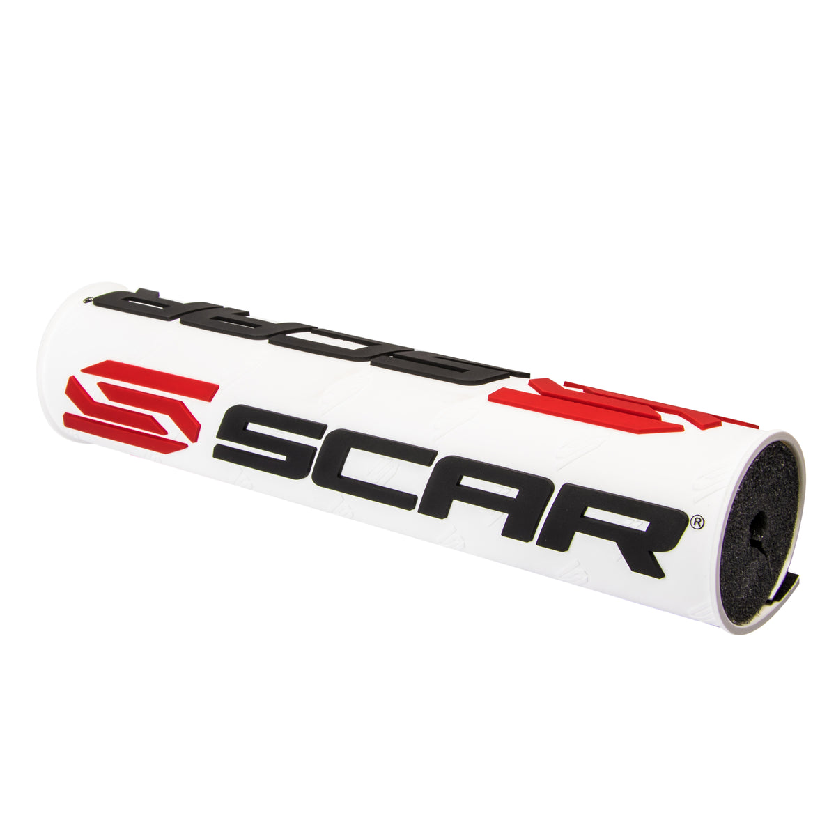 SCAR Racing Handlebar Pad White Regular S2 250mm