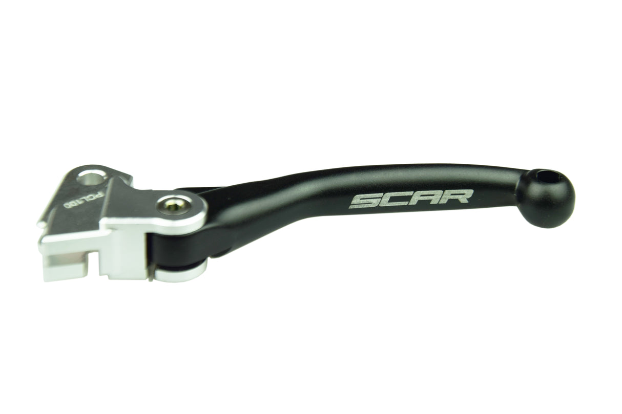 SCAR Racing Pivot Clutch Flex Lever Black 2000-2020 Kawasaki Yamaha KX YZ 125 250 450 F