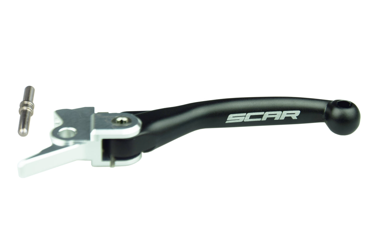 SCAR Racing Clutch Flex Lever Black 2013-2026 GasGas Husqvarna KTM Stark Future MC TC SX Varg 65 85