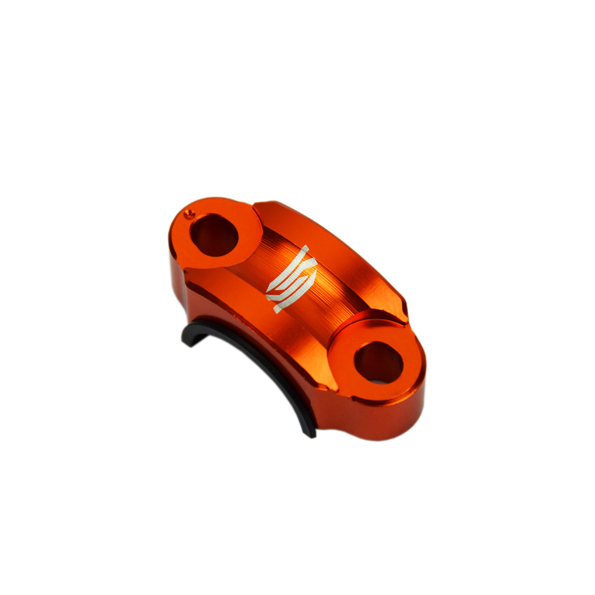 SCAR Racing Rotating Handlebar Mounts Orange Universal CNC Anodised Nylon Sleeve