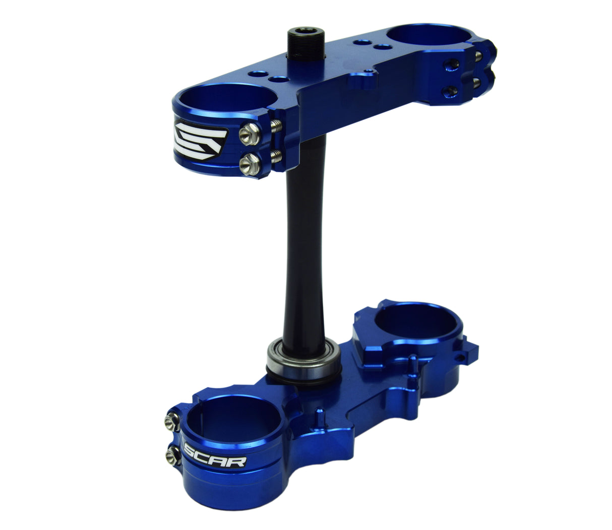 SCAR Racing Triple Clamps Blue 2021-2026 Fantic XX 250 Offset 25mm