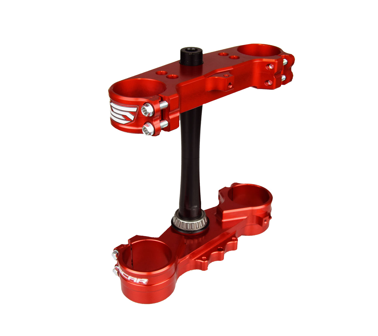 SCAR Racing Triple Clamps 20 Red CRF, Offset 20mm