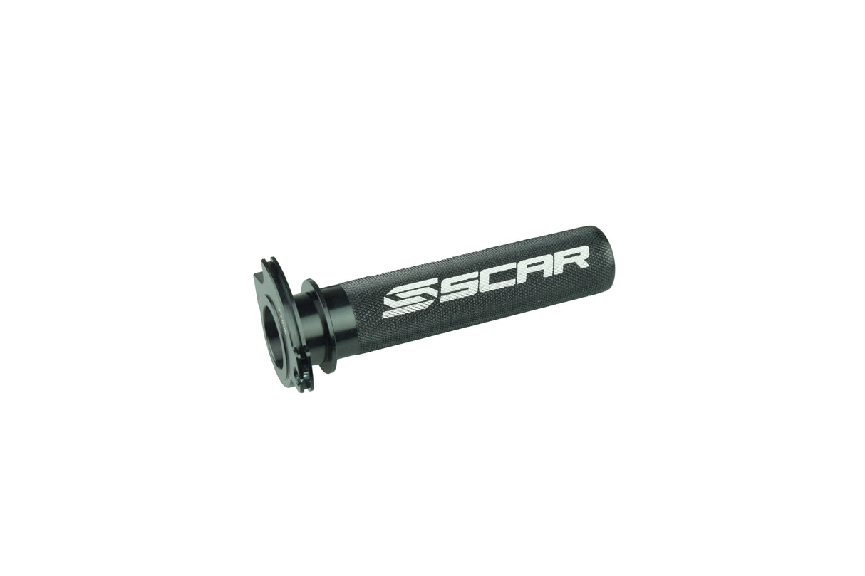 SCAR Racing Aluminium Throttle Tube With Bearing Black 2017-2026 GasGas Husqvarna KTM MC TC TX TE SX 85 125 150 250 300