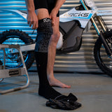 Scribble Moto Sock