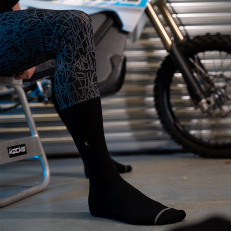 Scribble Moto Sock