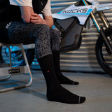 Scribble Moto Sock