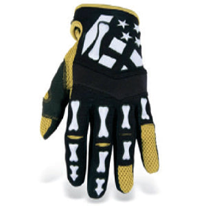 Acerbis Skeleton Line Gloves Black - Small