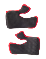 CHEECK PAD SET S-M10 22.06  REGULAR - BLACK Alpinestars motocross kit