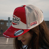Smokin’ Red Label Diamond Trucker Hat