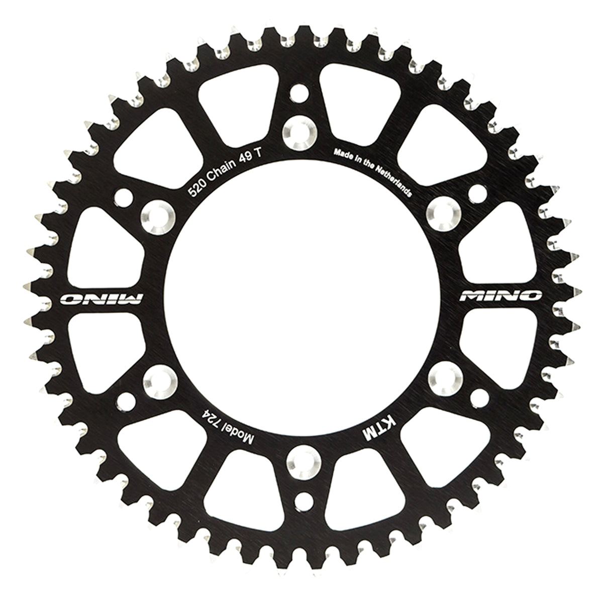 MINO REAR SPROCKET SURRON LIGHT BEE, E RIDE 48 TEETH 25-912-48-2 BLACK, ALLOY