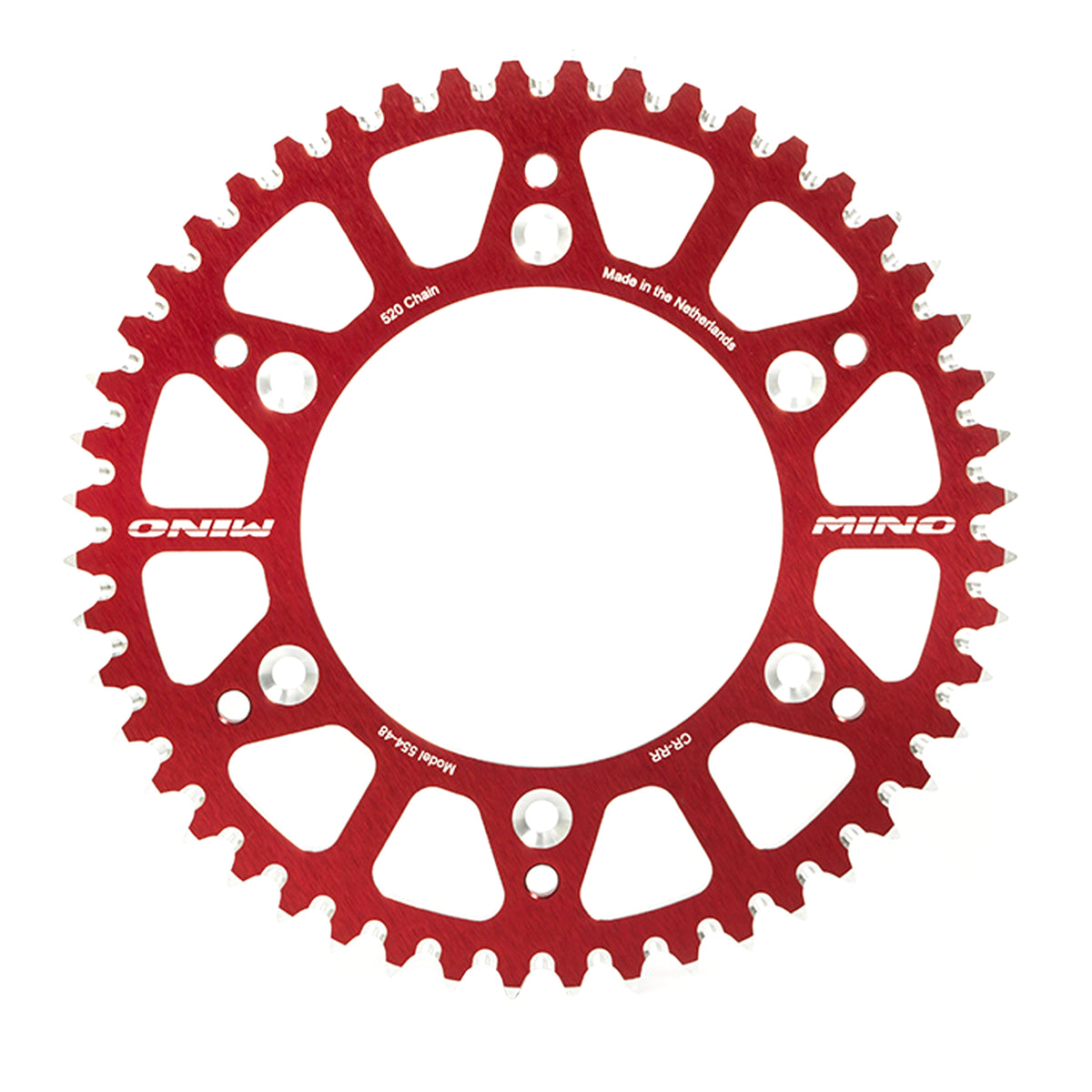 MINO REAR SPROCKET SURRON LIGHT BEE, E RIDE 50 TEETH 25-912-50-3 RED, ALLOY
