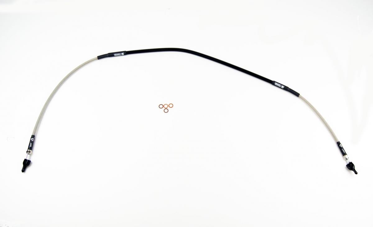 Venhill KTM 2018-2020 SX HOSE FRONT BRAKE SILVER / BLK K01-1-030/P-CL, 85 SX 2018-2020, 47213010000