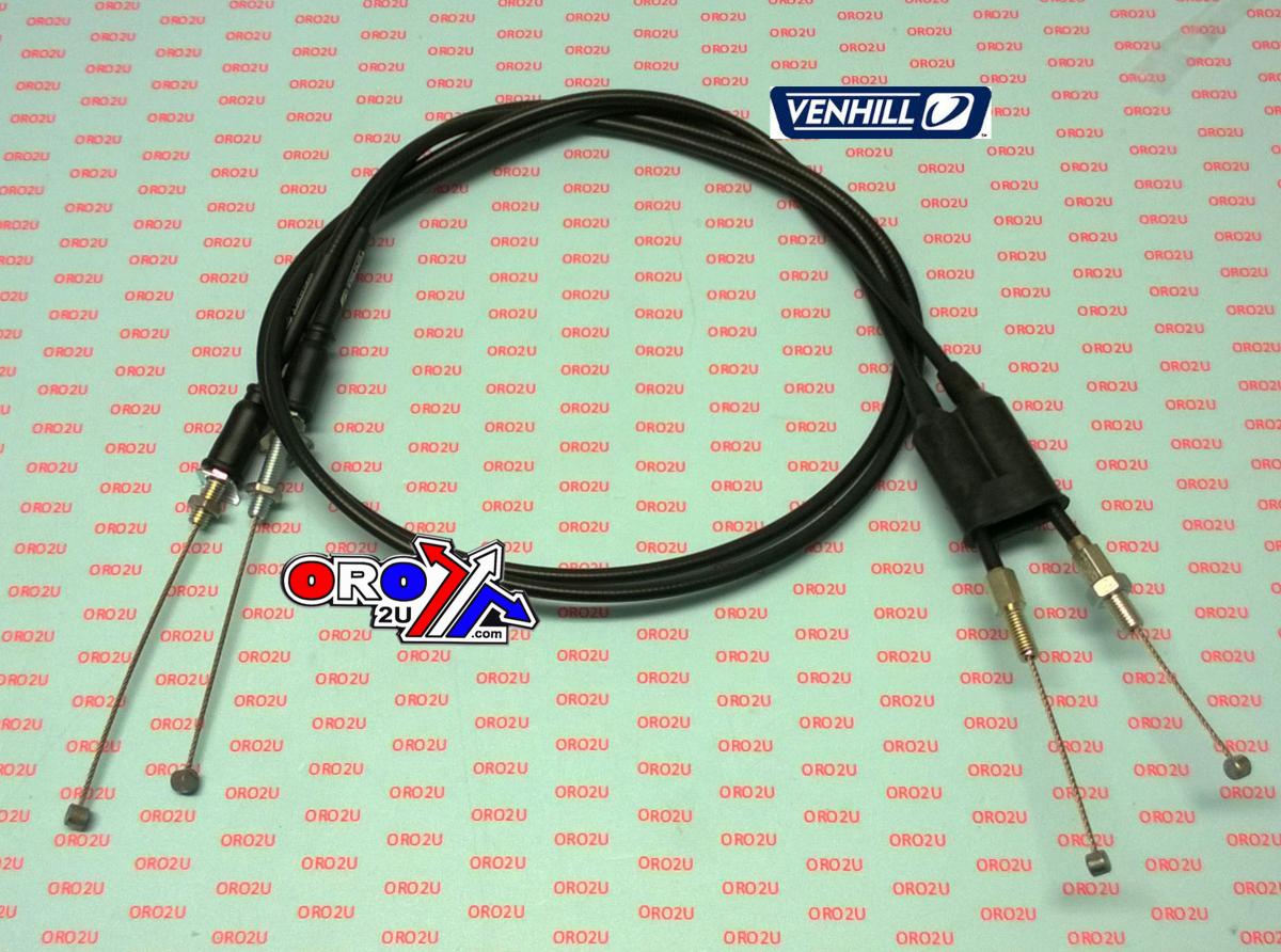 Venhill HONDA 2014-2015 CRF CABLE THROTTLE CRF250R 14-15, H02-4-072-BK FEATHERLIGHT, 14-5915.FL.VH