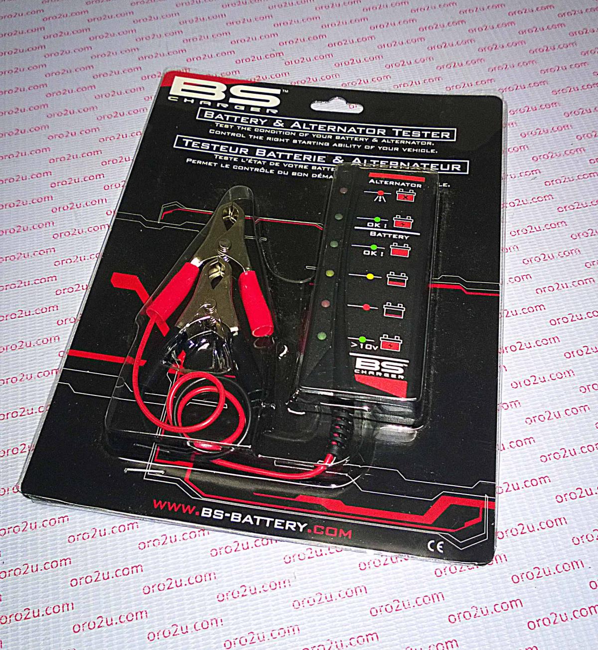 BS Batteries BT02 Battery & Alternator Tester