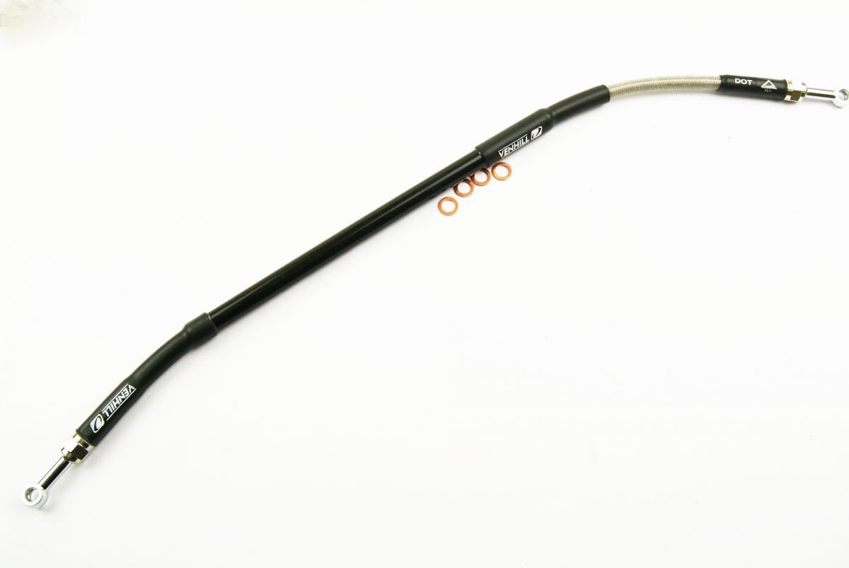 Venhill KTM HOSE REAR BRAKE SILVER / BLK K01-2-025/P-CL