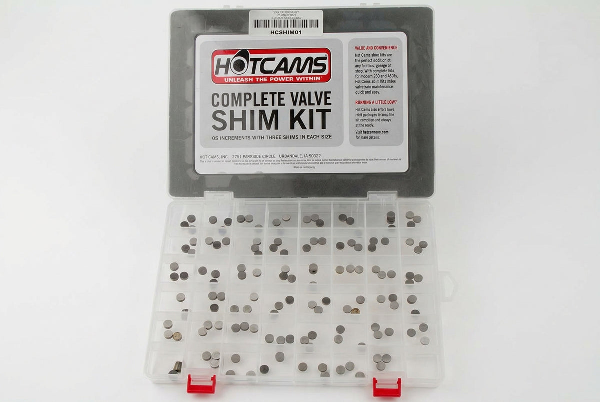 HOT CAMS VALVE SHIM KIT 7.48MM 141PCS, HOTCAM HCSHIM01