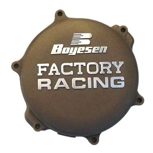 BOYESEN CLUTCH COVER 05-25 YZ125, BOYESEN CC-33M MAGNESIUM, 05-814