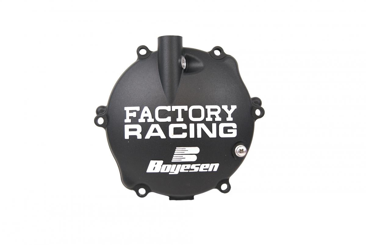 BOYESEN CLUTCH COVER YZ125 94-04 BLACK, BOYESEN CC-31B