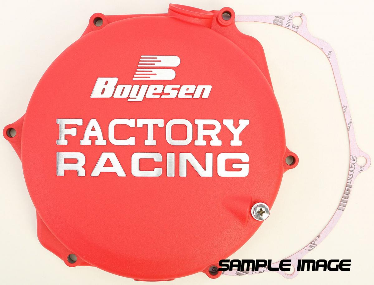 BOYESEN CLUTCH COVER 07-24 RM-Z 250, BOYESEN CC-27R RED
