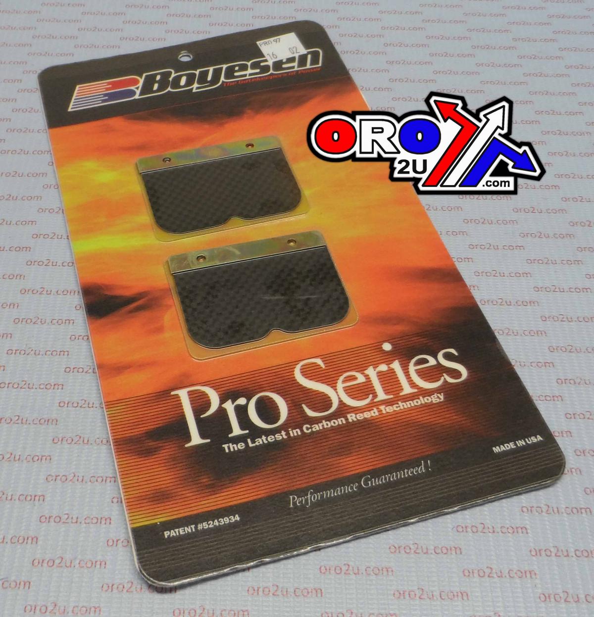 BOYESEN PRO-97 REEDS 98-00 RM250, Boyesen Pro Series Reeds - PRO
