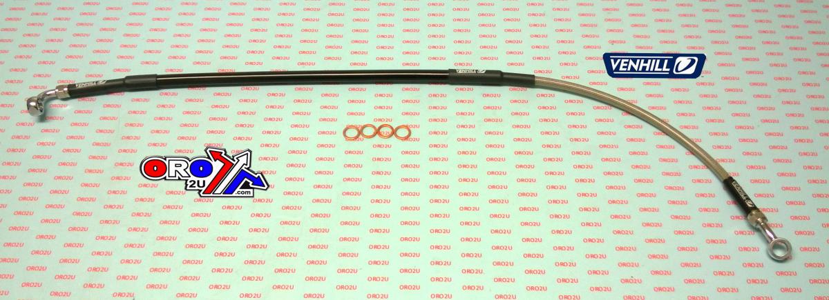 Venhill KTM HOSE REAR BRAKE SILVER / BLK K01-2-026/P-CL, 54813070200