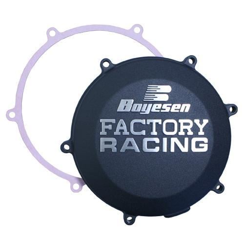 BOYESEN CLUTCH COVER 16-18 KX450F, BOYESEN CC-18AB, BLACK