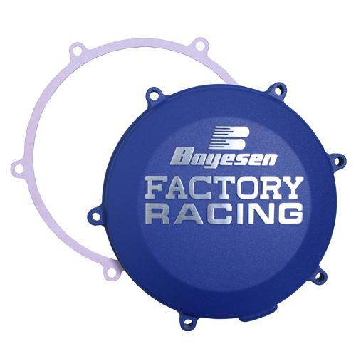 BOYESEN CLUTCH COVER 16-18 KX450F, BOYESEN CC-18AL, BLUE