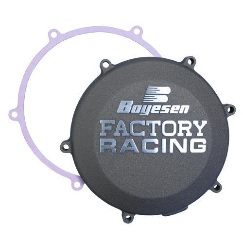 BOYESEN CLUTCH COVER 17-21 KTM 250 SX XC, BOYESEN CC-42CB, BLACK