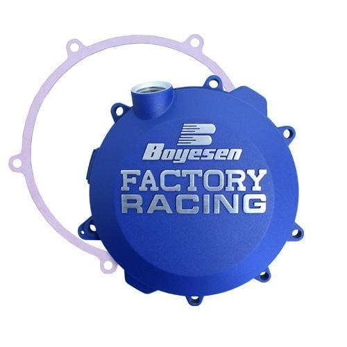 BOYESEN CLUTCH COVER 17-21 KTM 250 SX XC, BOYESEN CC-42CL, BLUE