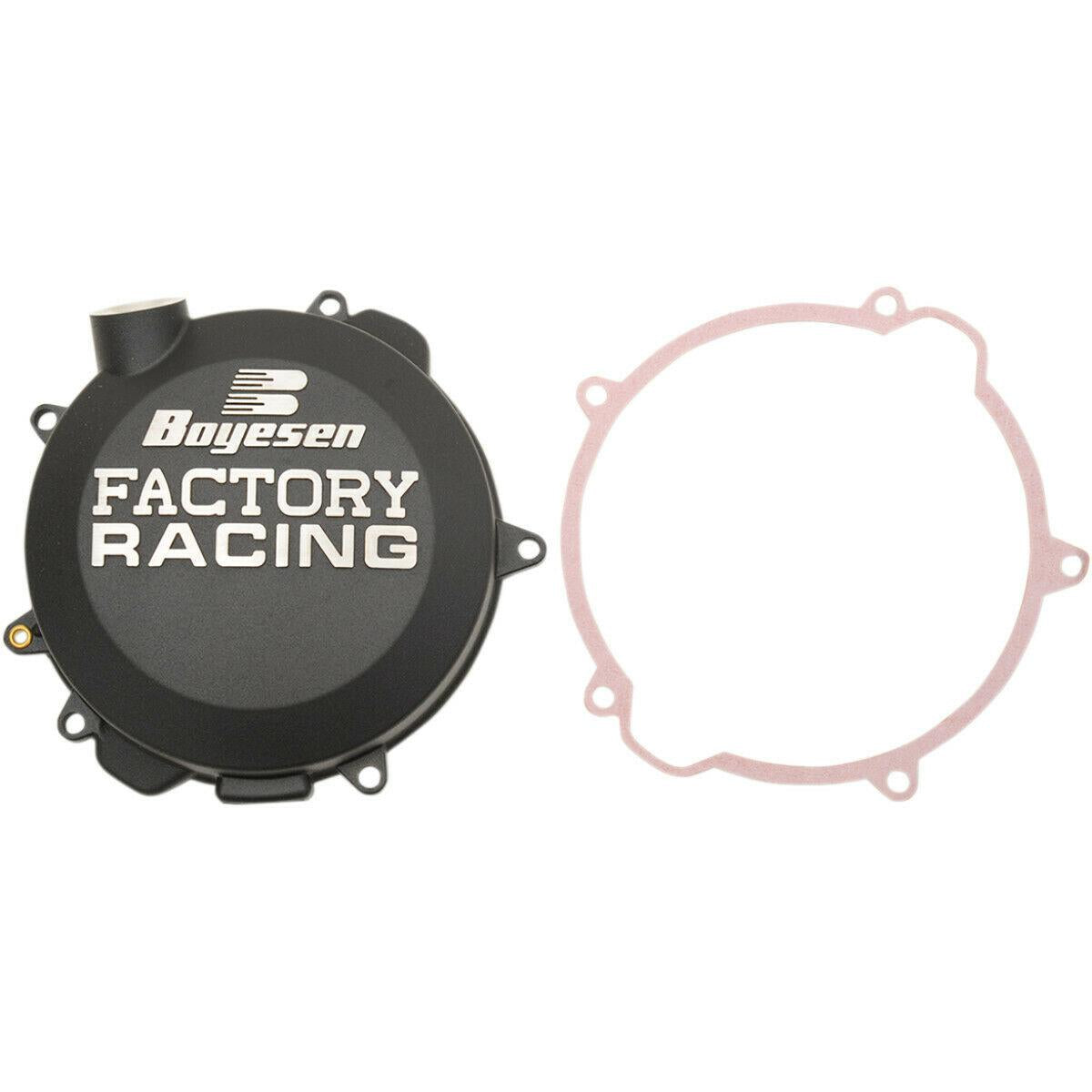 BOYESEN CLUTCH COVER 16-21 KTM 125 SX, BOYESEN CC-41AB, BLACK