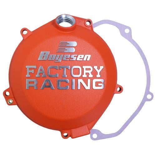 BOYESEN CLUTCH COVER 16-21 KTM 250 SXF, BOYESEN CC-44CO, ORANGE
