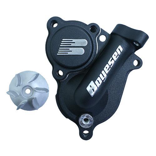 BOYESEN WATER PUMP COVER 17-23 KX250F, BOYESEN WPK-17AB SUPERCOOLER