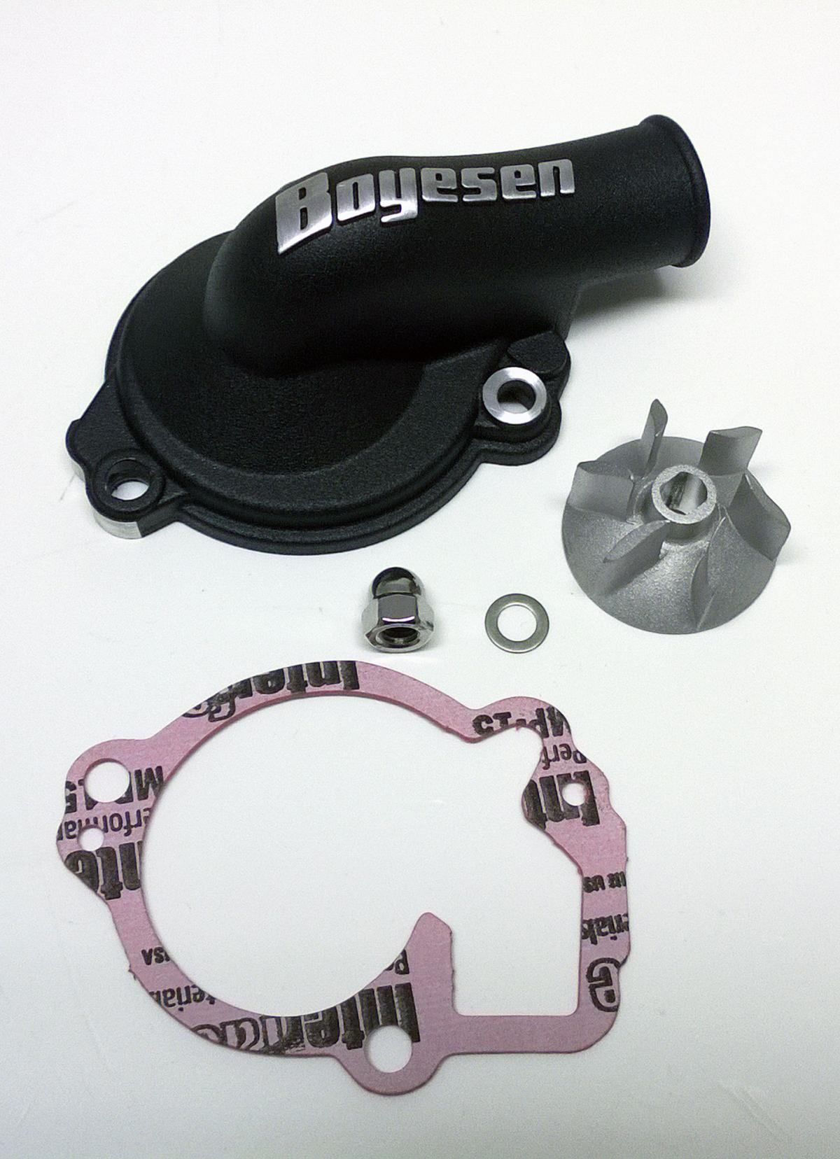BOYESEN WATER PUMP COVER 16-18 SX125 KTM, SUPERCOOLER BOYESEN WPK-41B
