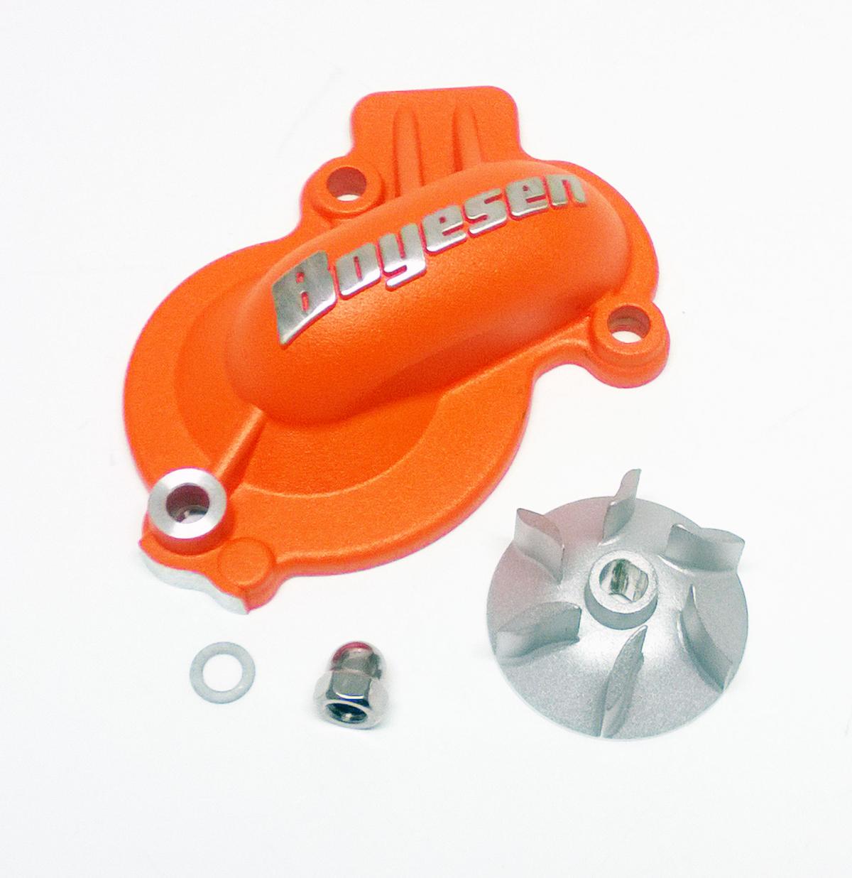 BOYESEN WATER PUMP COVER 16-25 SX-F450, SUPERCOOLER BOYESEN WPK-45AO, ORANGE