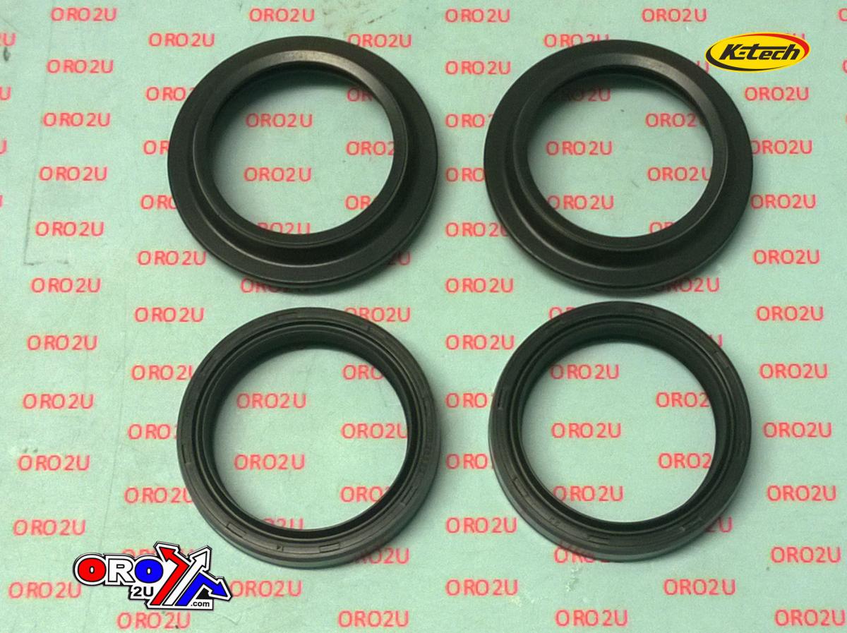 K-Tech SEAL & WIPER SET 43x55 KYB, K-TECH FSK-017 FORK SEAL KIT, NOK OE FITMENT