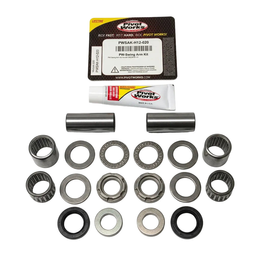 SWINGARM BEARING KIT CR250R 92-01, PIVOT WORKS PWSAK-H12-020, PWSAKH12020