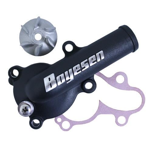 BOYESEN WATER PUMP COVER 2019-23 KX 450 F, SUPERCOOLER BOYESEN WPK-18CB, BLACK