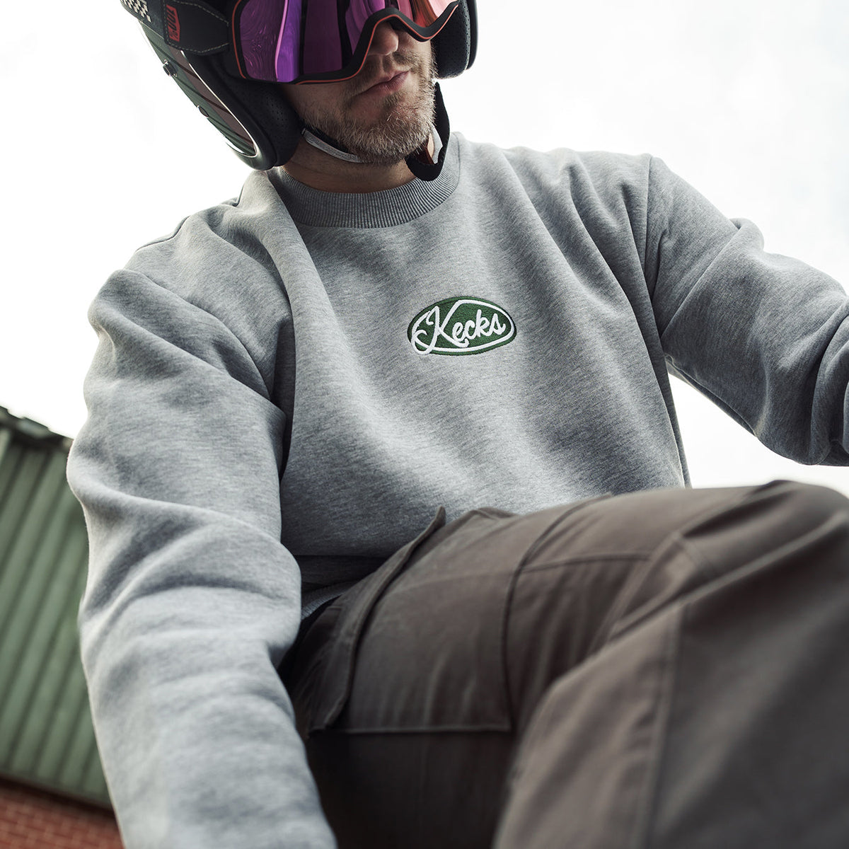 K Emblem Sweatshirt - Grey