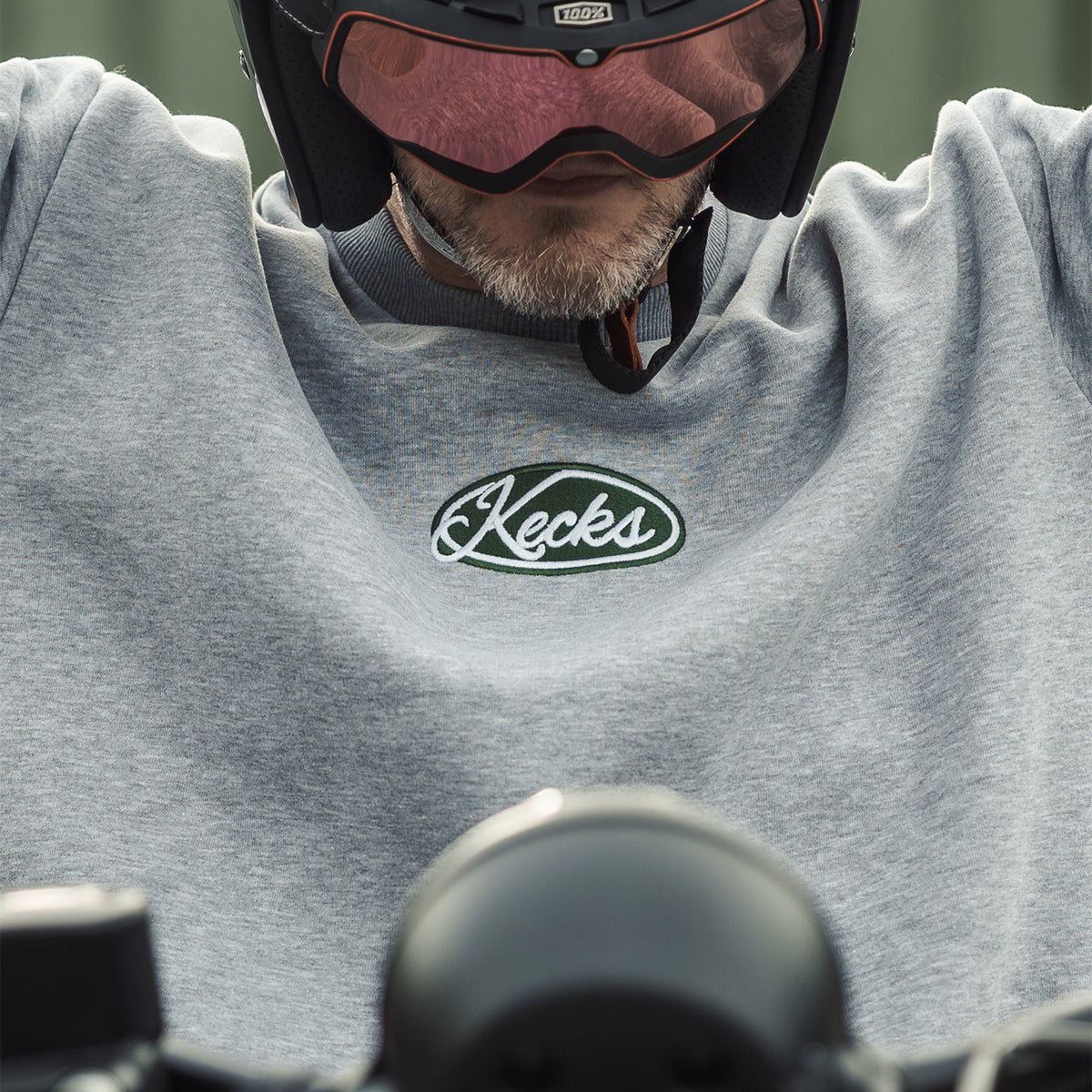 K Emblem Sweatshirt - Grey