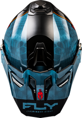 Kinetic Trekker Kryptek Helmet - Slate/Black/Red