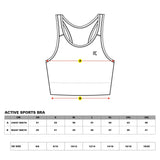 Black Active Sports Bra