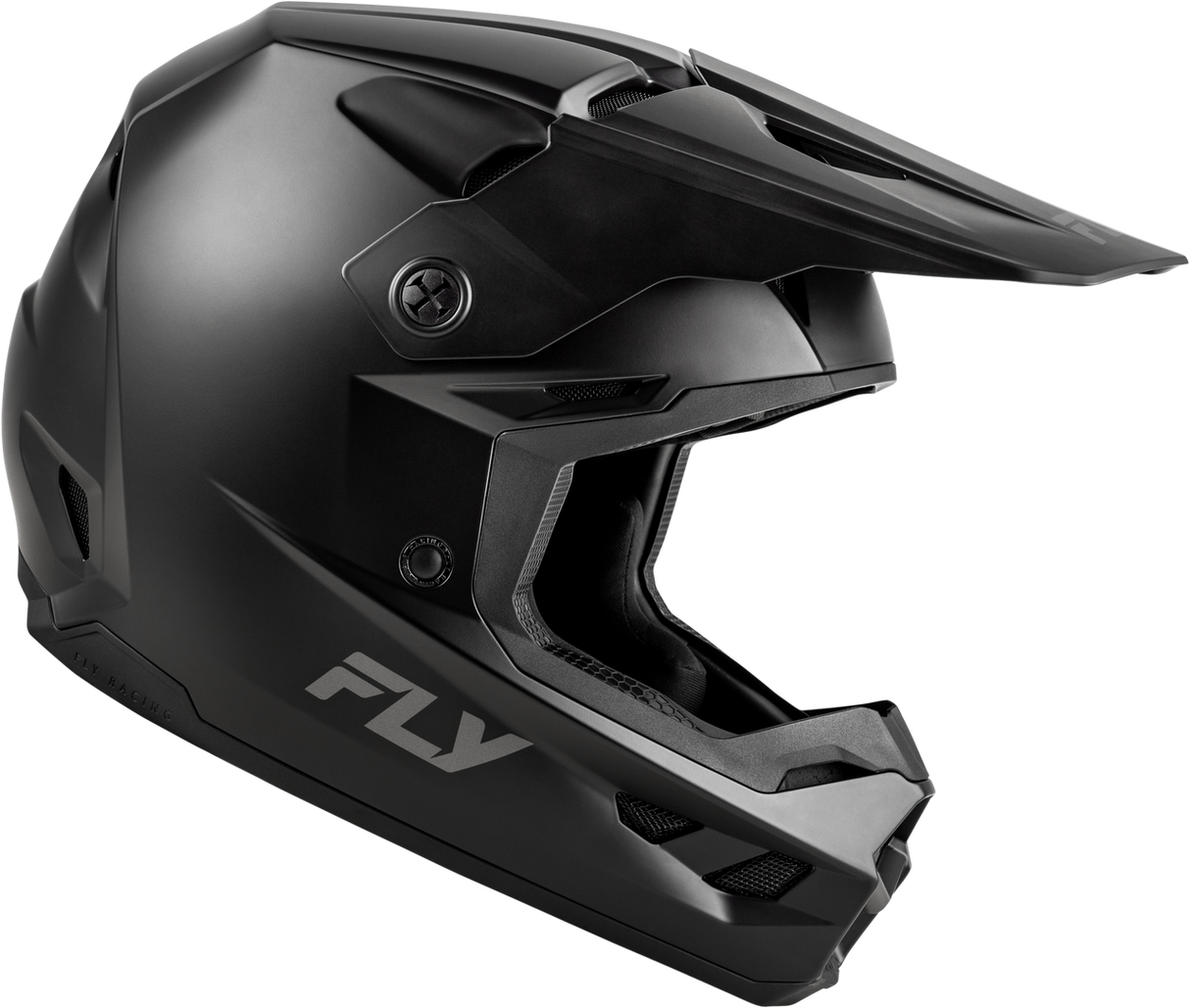 Kinetic 2025 Solid Youth Helmet - Matte Black