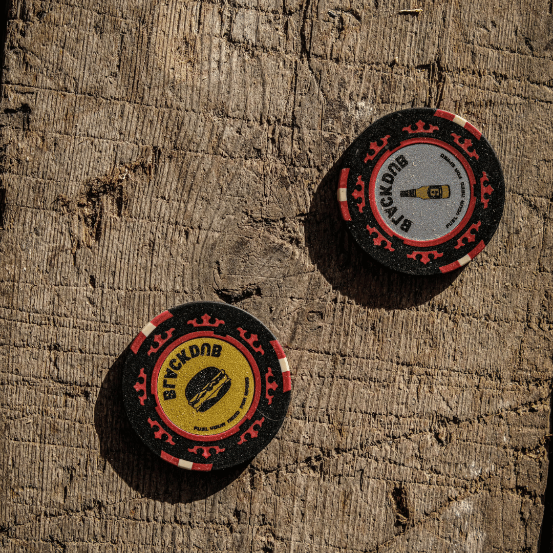 Burger Poker Chip