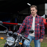 Heritage Red & Navy Flannel Shirt