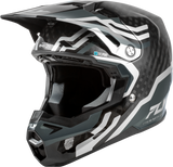 Formula S Byte Carbon Helmet  - Carbon/Grey/Silver