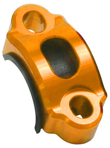 Rotating bar clamp orange