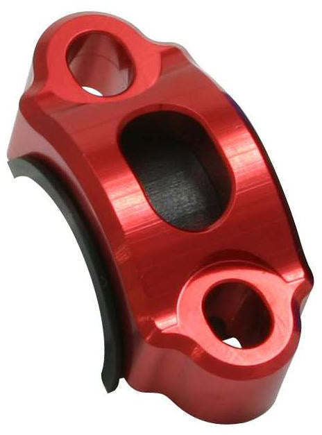 Rotating bar clamp red